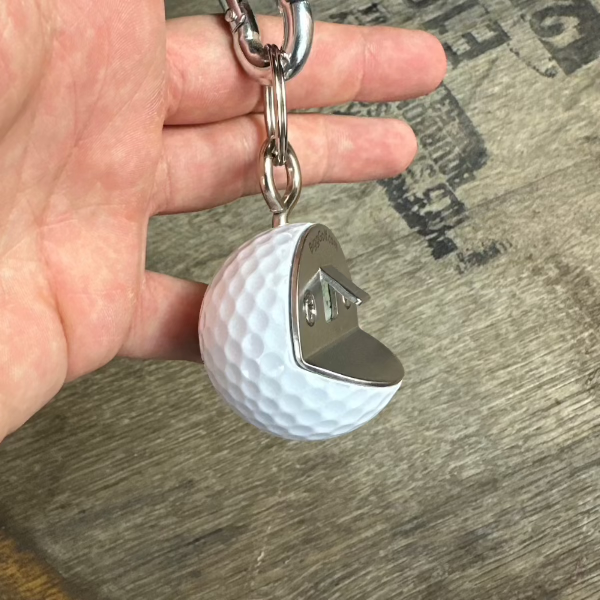 Golf Ball Bottle Opener by Bigg Golf